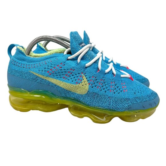 Men’s Nike Air VaporMax Flyknit FK Baltic Blue DV1678-400 Men Size 7.5 Fuzzy main image 4